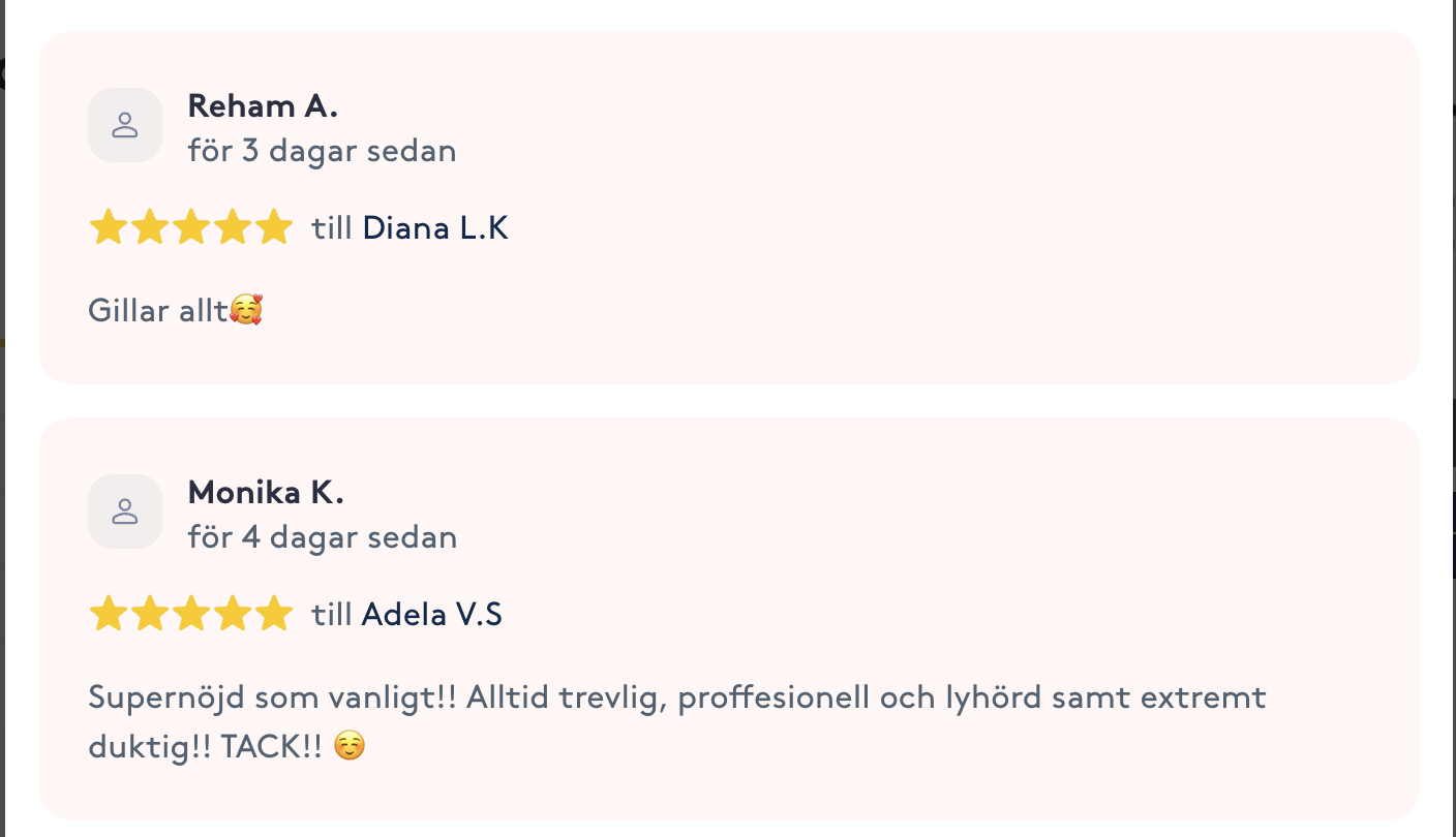 Happy client